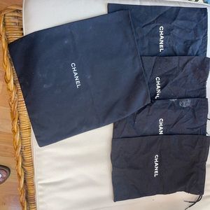Chanel dust bags!